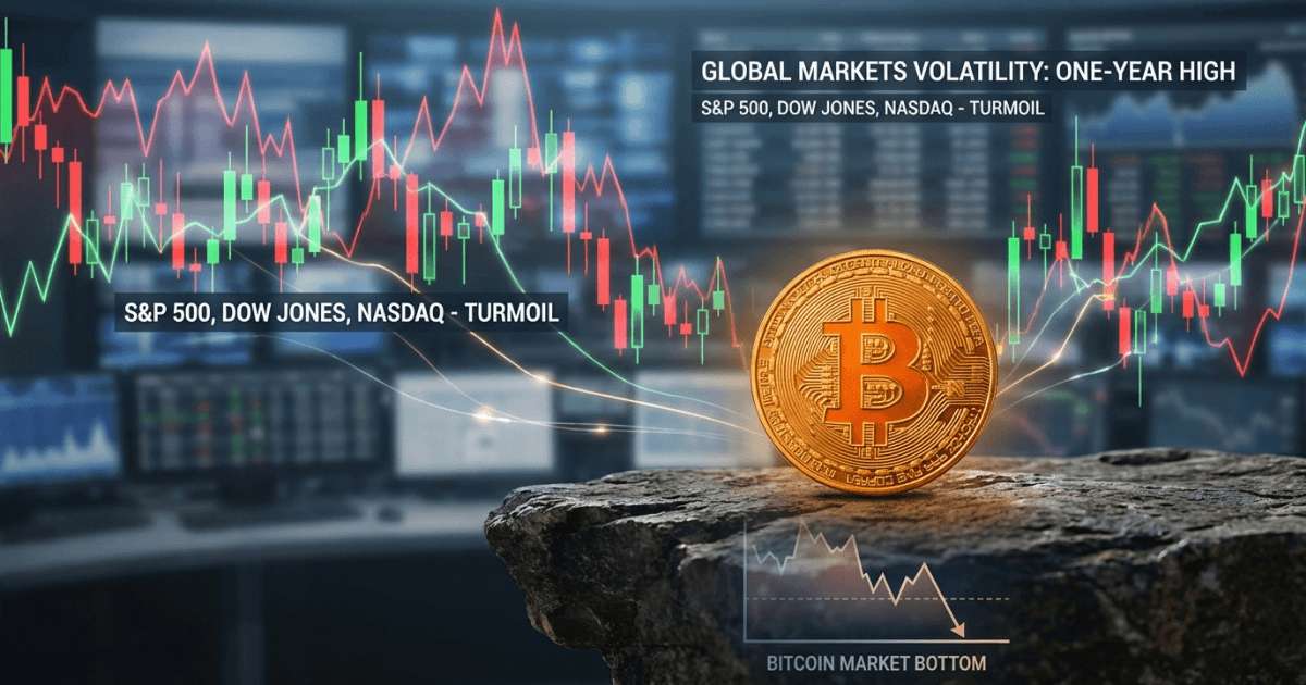 Bitcoin: Volatilidade tradicional atinge ponto crítico, sinaliza fundo