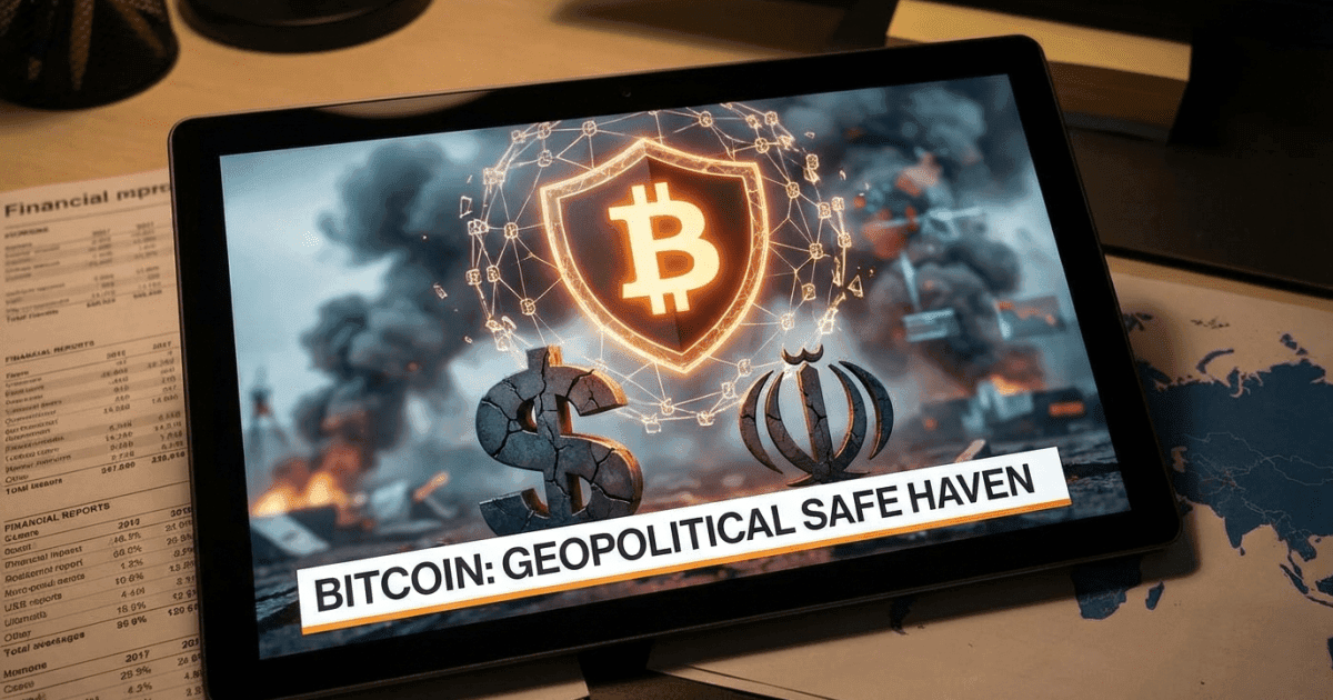 Bitcoin ganha destaque como refúgio em cenário geopolítico