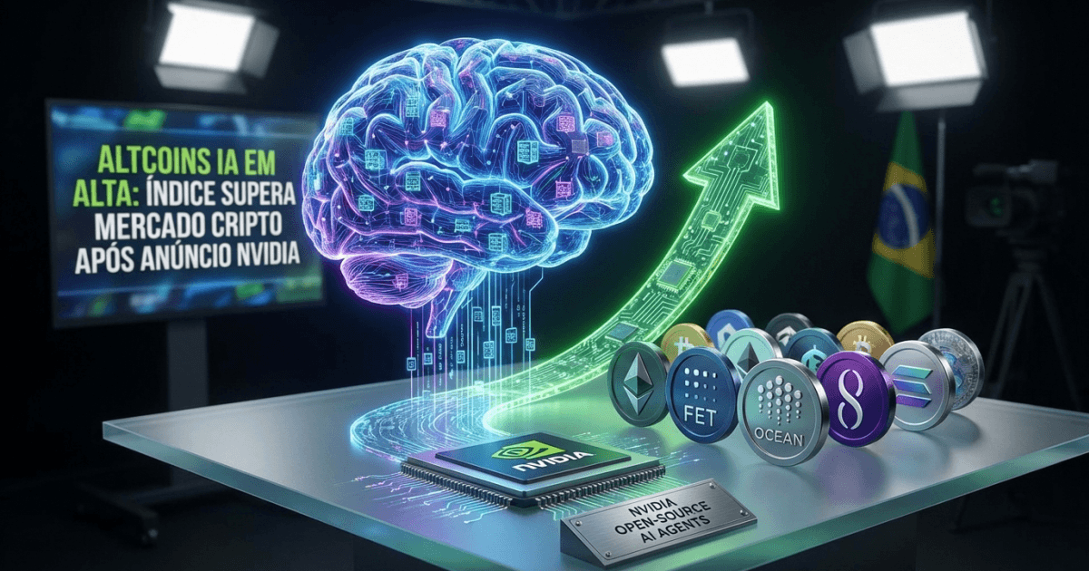 Altcoins de ia superam mercado cripto pós-anúncio da nvidia