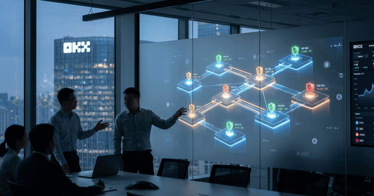 DeFi: Ex-OKX lançam serviço de conectividade e risco