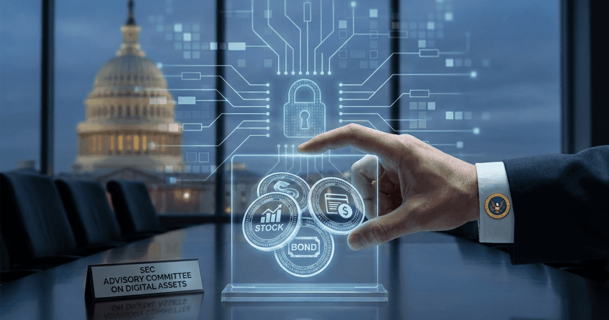 Regulação cripto: Grupo da SEC endossa valores mobiliários tokenizados