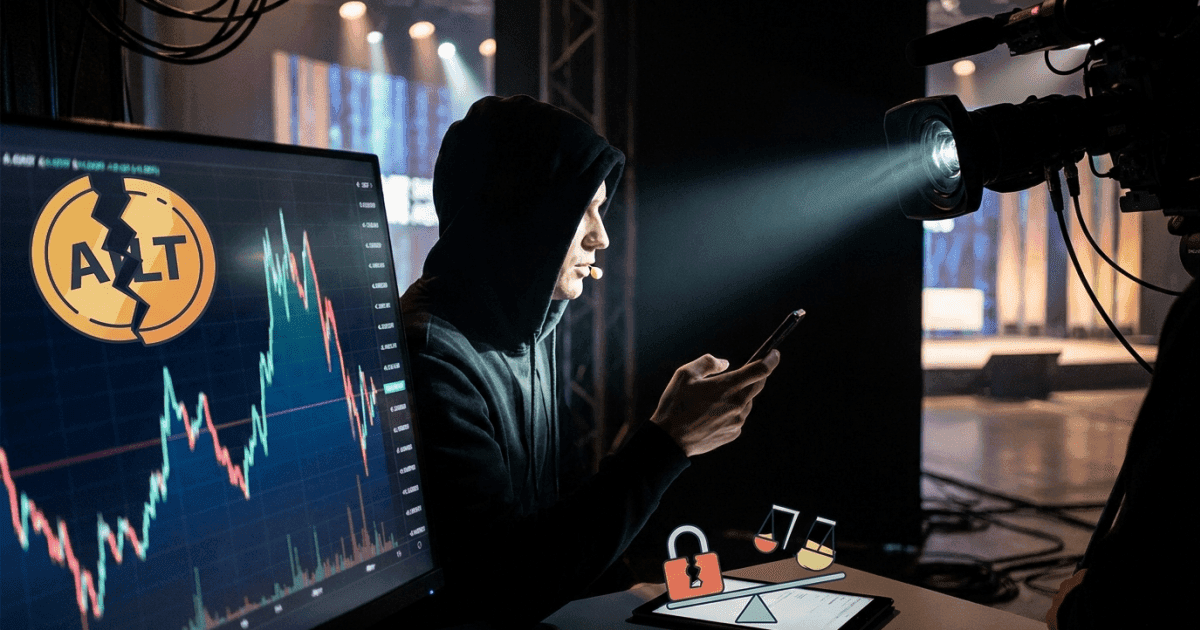 Altcoin: Plataforma detecta insider trading com figura pública