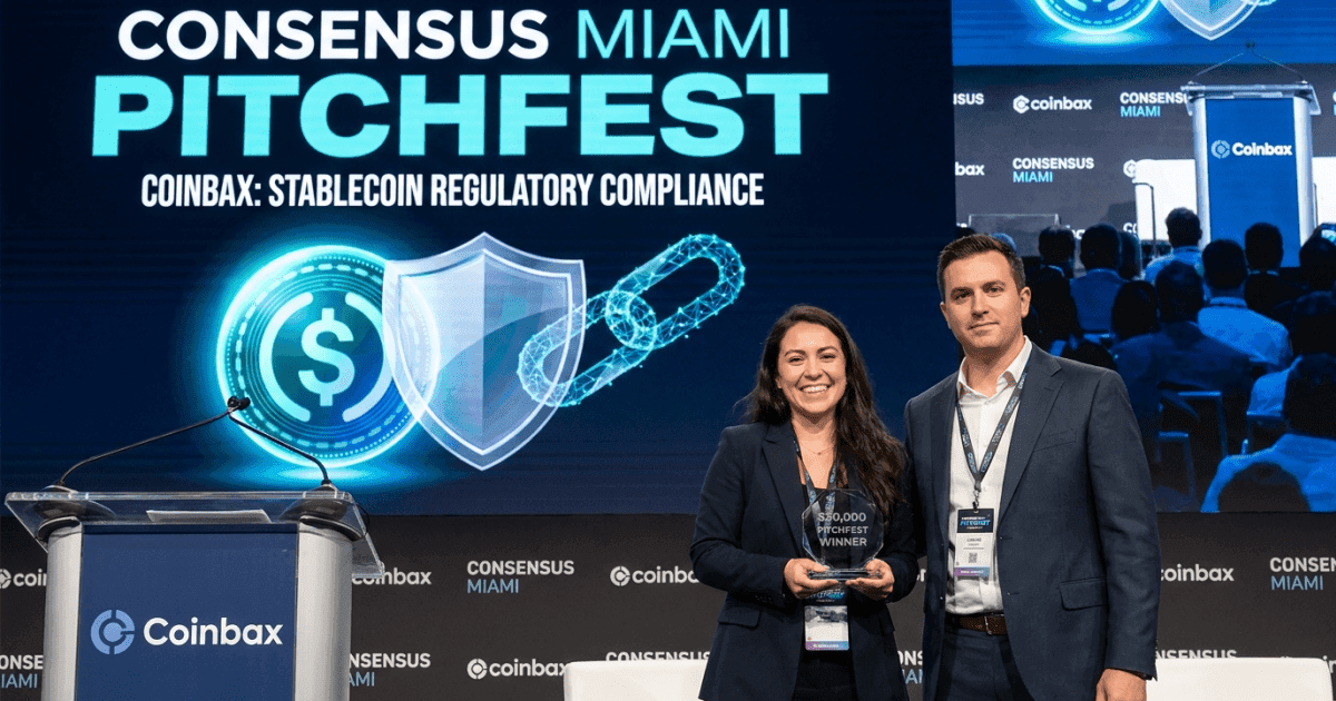 DeFi avança: Coinbax ganha prêmio por conformidade de stablecoins