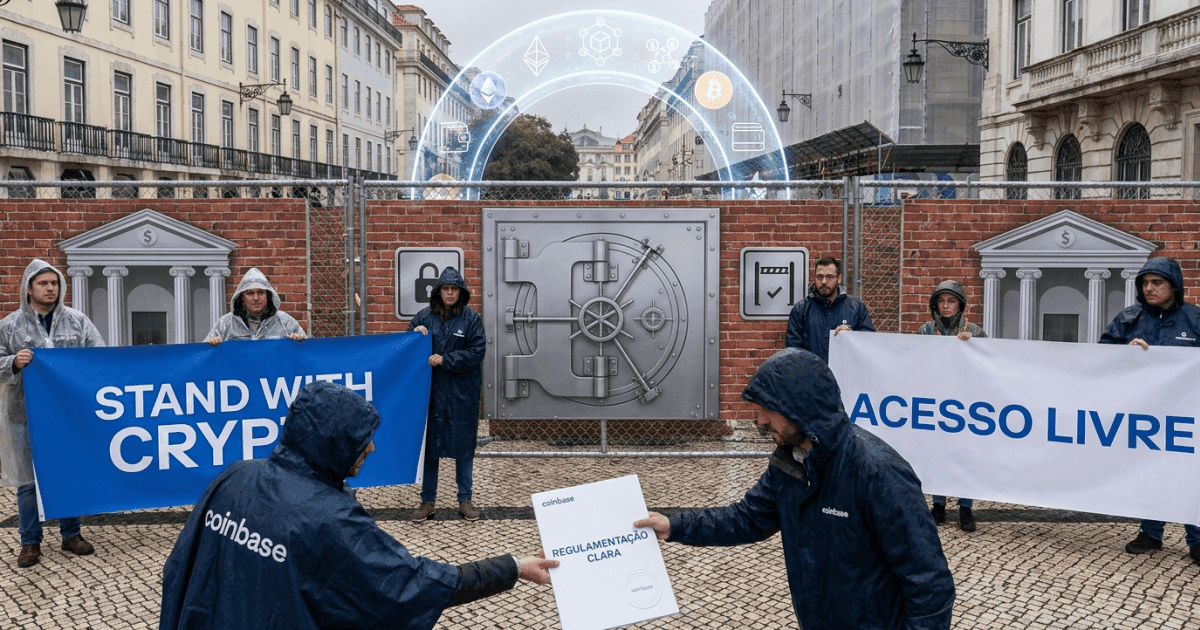 Regulação: Stand with crypto lança campanha contra bloqueios