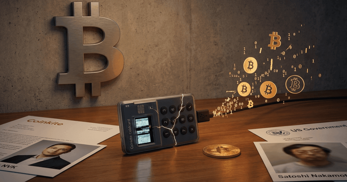 Ataque à Coldcard Questiona Auto-Custódia de Bitcoin, Mas Fundamentos Resistem